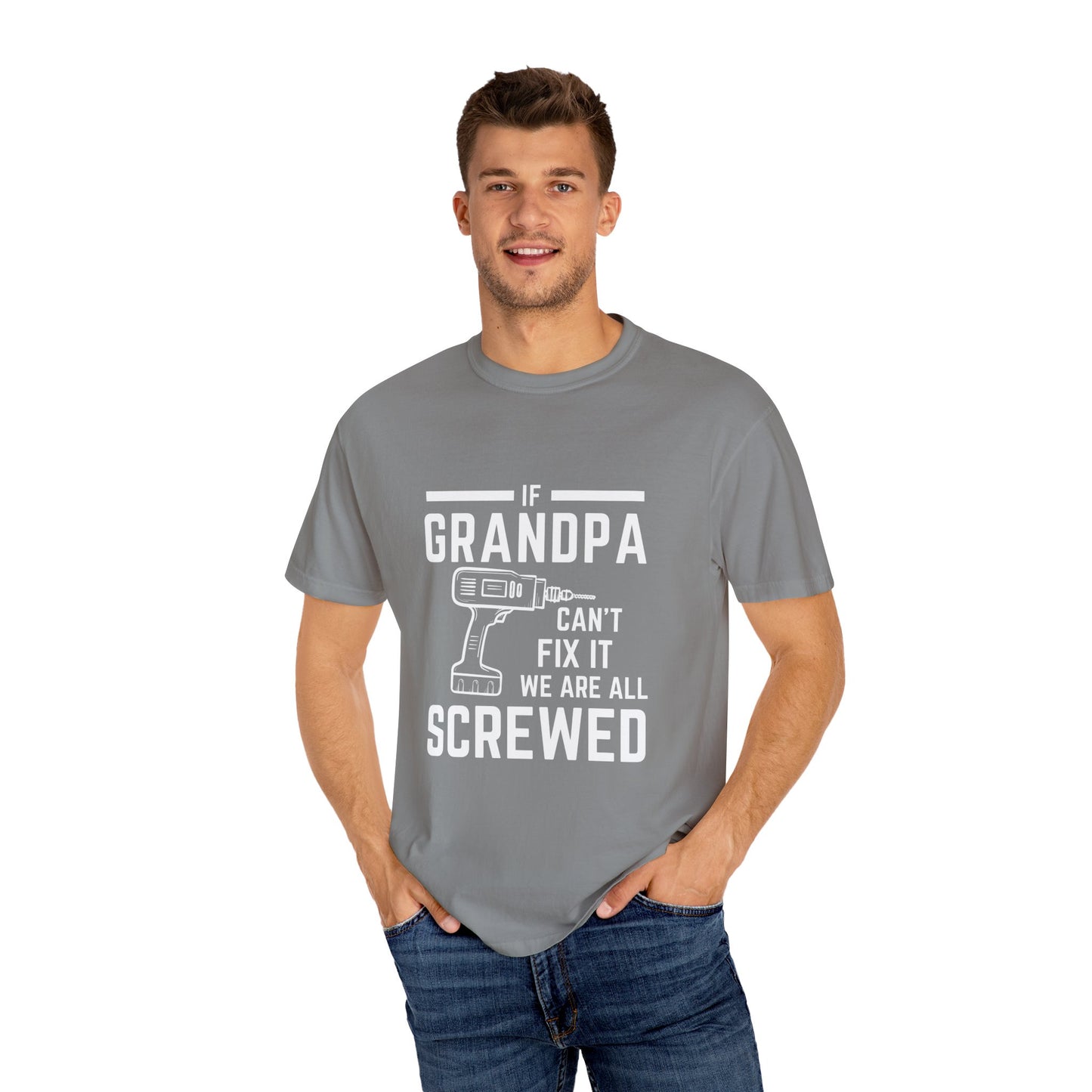 For Grandpa | Unisex Garment-Dyed T-shirt